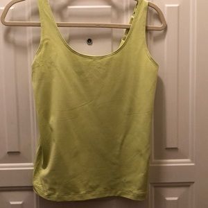Lime color tank